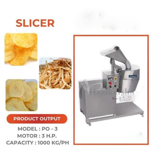 Automatic Stainless Steel Potato Slicer
