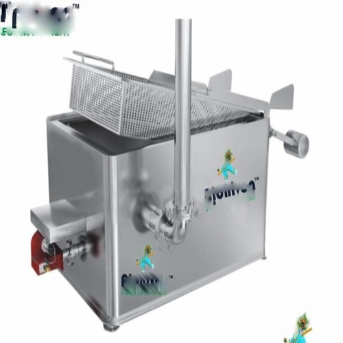 Automatic Stainless Steel Rectangular Fryer, 2 HP