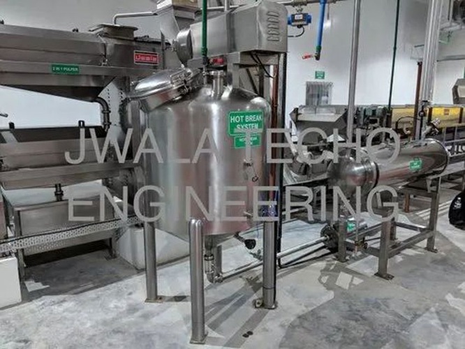 Automatic Tomato Paste Machine, SS 304