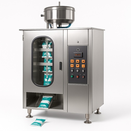 Automatic Water Pouch Filling Machine, Centre Sealing