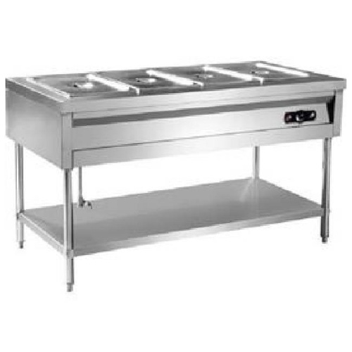 Bain Marie Commercial Food Warmer Machine, 4 Baskets