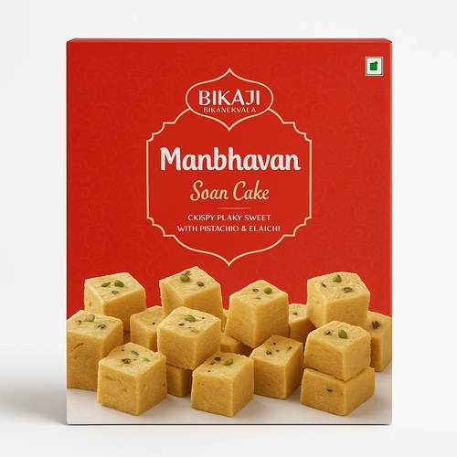 Bikaji Soan Cake, Box Packaging