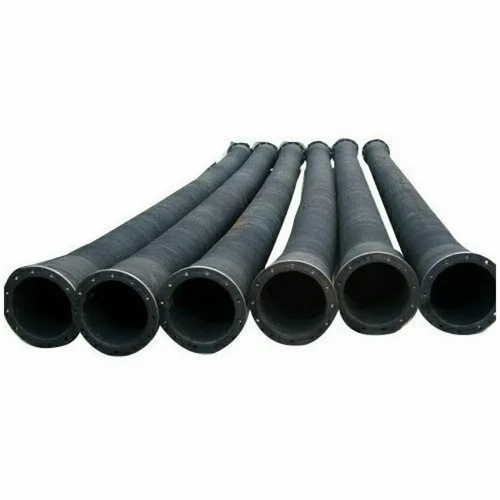 Black Cement Feed Rubber Hose, 6m