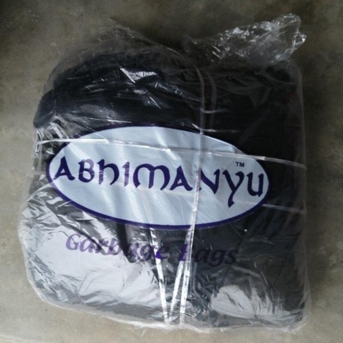 Black Plastic Garbage Bag, 51 Micron