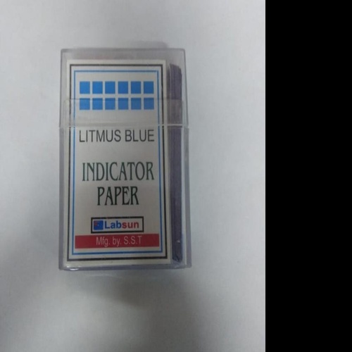 Blue Litmus Indicator Paper