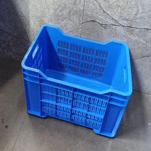 Blue Plastic Handling Crates