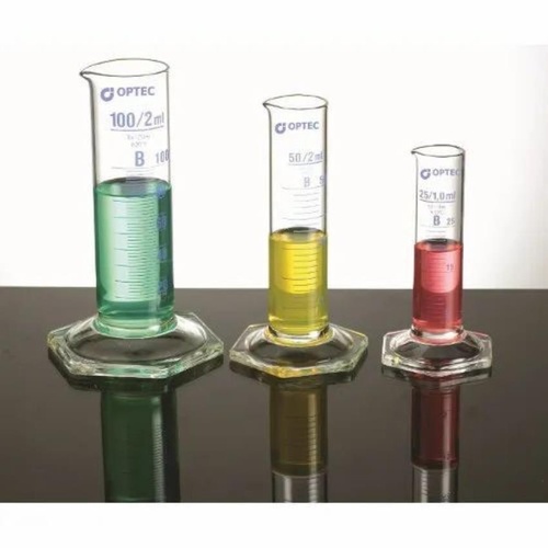 Borosilicate Glass Measuring Cylinders with Spout