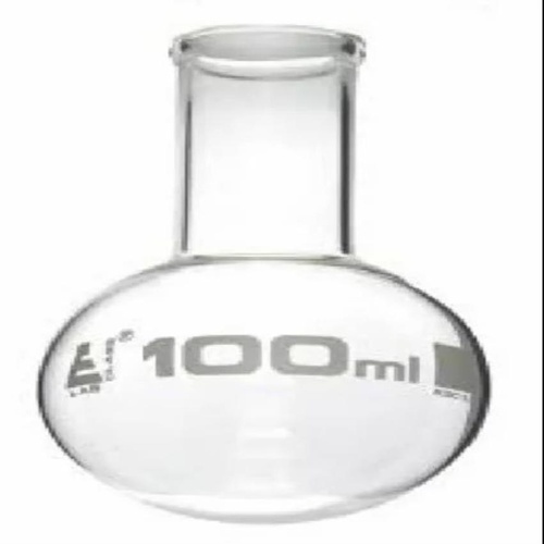 Borosilicate Glass Round Boiling Flask, Laboratory