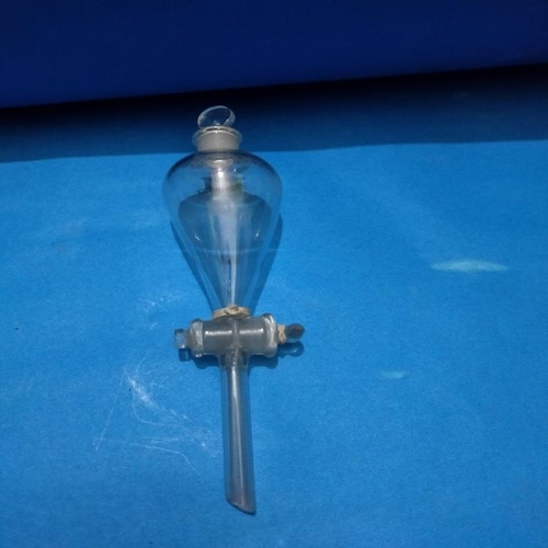 Borosilicate Glass Separator Funnel 250 ml, B-19