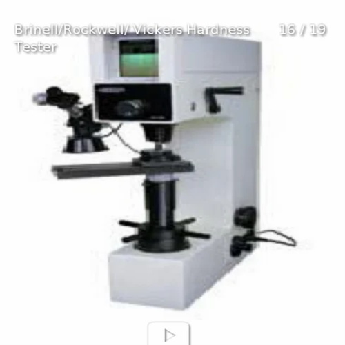 Brinell Rockwell Vickers Hardness Device