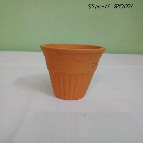 Brown Clay Tea Kullad, Small