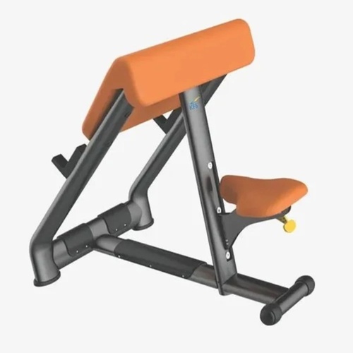 Brown Gym Preacher Curl Machine, 46kg