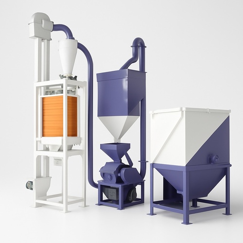 Cattle Feed & Flour Mill Combined Machine, 2 TPH