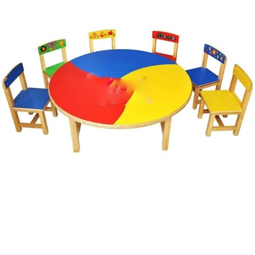 Classroom Round Study Table