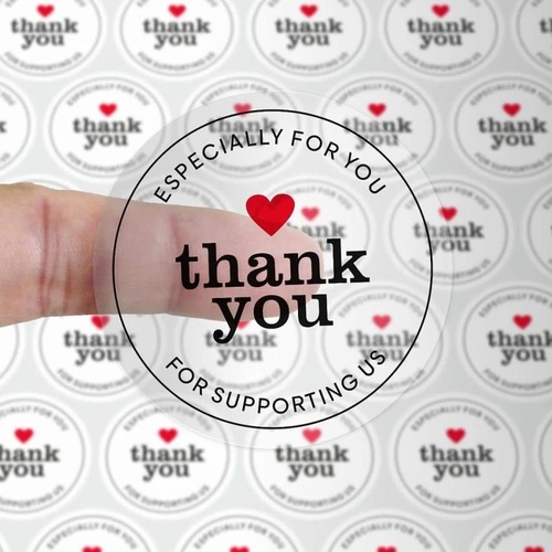 Clear Packaging Labels