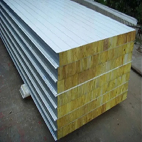 Coated Rockwool Insulation Panel, Customizable Size