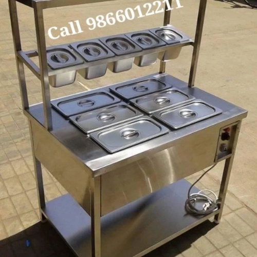Commercial Stainless Steel Bain Marie (12 Pans)