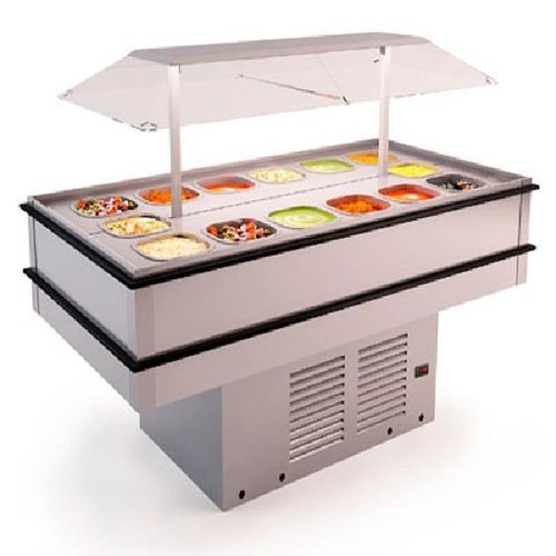 Commercial Stainless Steel Salad Bar