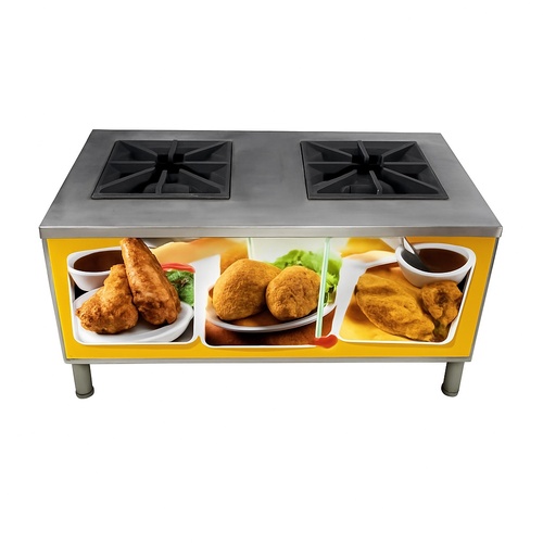 Commercial Two Burner Stove