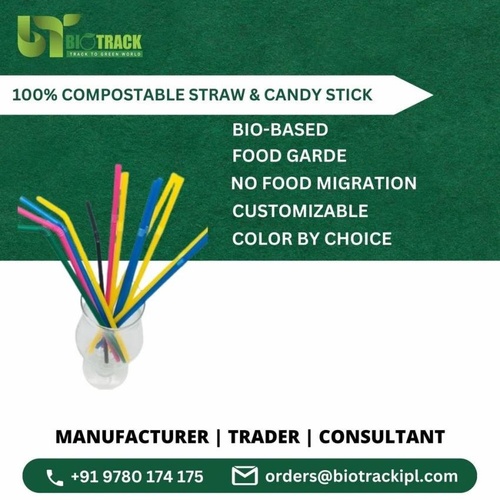 Compostable Eco-Friendly Straws