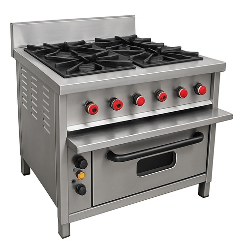 Continental Four Burner Oven Range