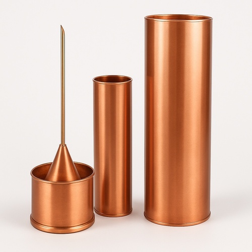 Copper British Association Pattern Rain Gauge