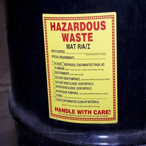 Custom Industrial Labels (Polyester/PVC)