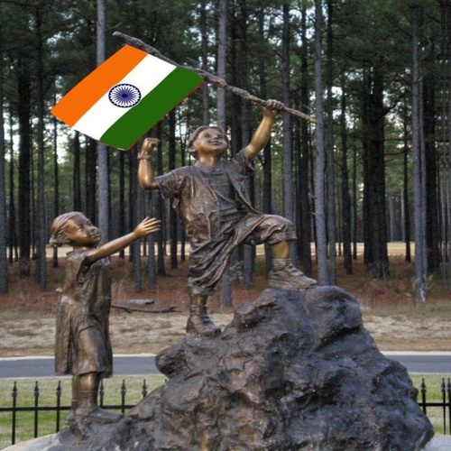 Decorative Bronze FRP Sculpture - Exterior