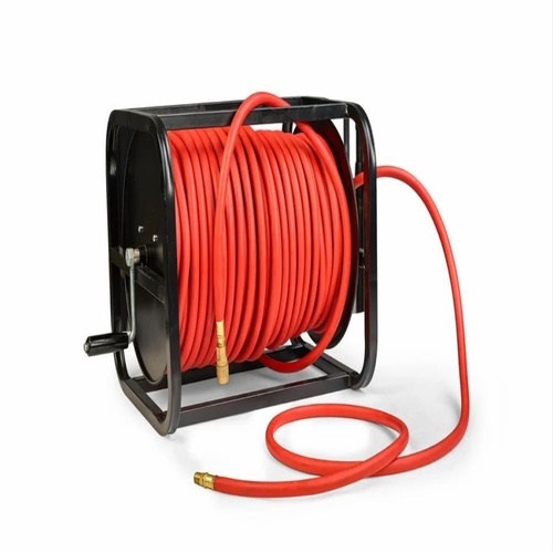 Dolphy Steel Manual Air Hose Reel, 3/8 in. x 90 Meter
