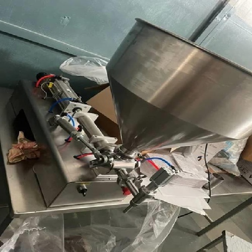 Double Head Pneumatic Piston Filler