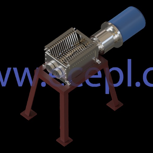 Double Shaft Organic Waste Grinding Machine