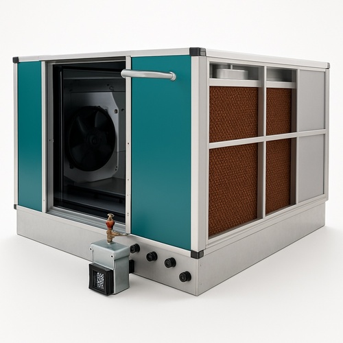 Double Skin Air Washer Machine