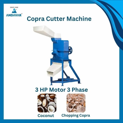 Dry Copra Cutter Machine (Semi Auto)