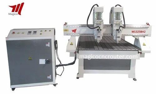 Dual Head CNC Wood Engraver Machine