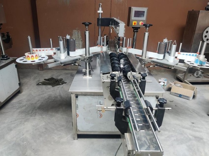 Dual Side Label Printer Machine