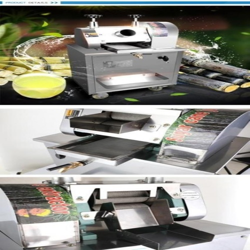 Electric Sugarcane Juice Equipment 3 Roller