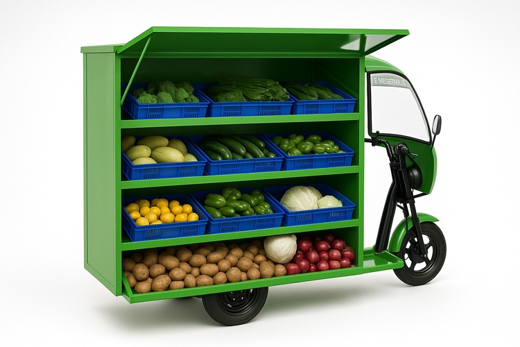 Electric Vegetable Cart
