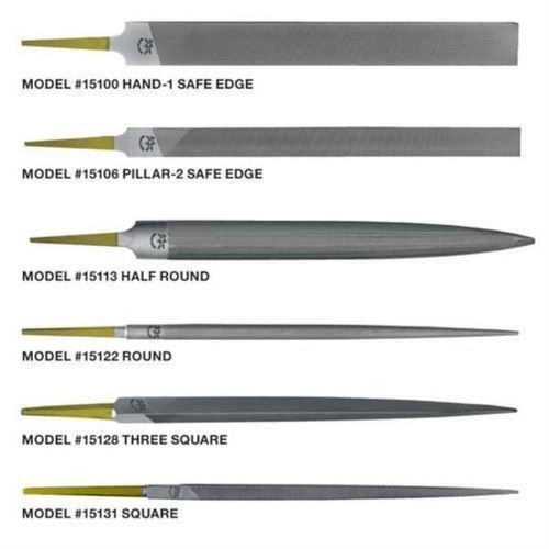 Engineers Steel Files - All Cuts