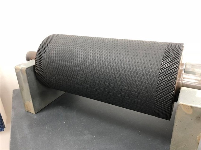 Engraved Design Etching Roller Machine