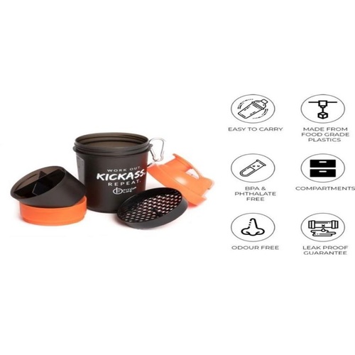 Fitness Shaker Sipper Bottle