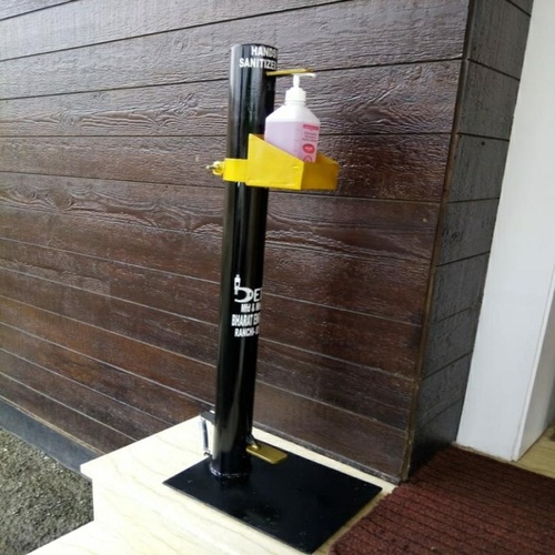 Floor Mount Manual Sanitizer Dispenser