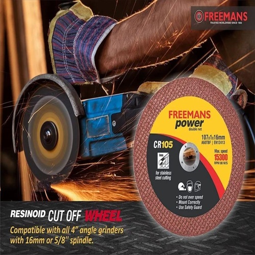 Freemans 4"" Red Metal Cutting Disc