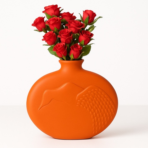 FRP Decorative Oval Flower Pot