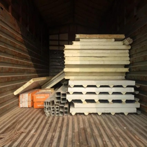 Galvanised PPGI PUF Cold Storage Wall Panel, 80mm