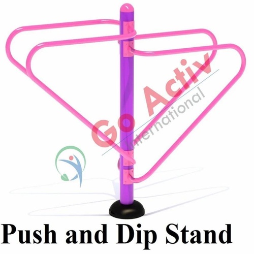 Galvanized Outdoor Push Dip Stand