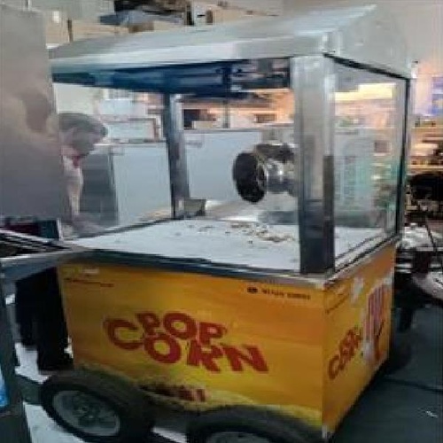 Gas Popcorn Machine with Trolley