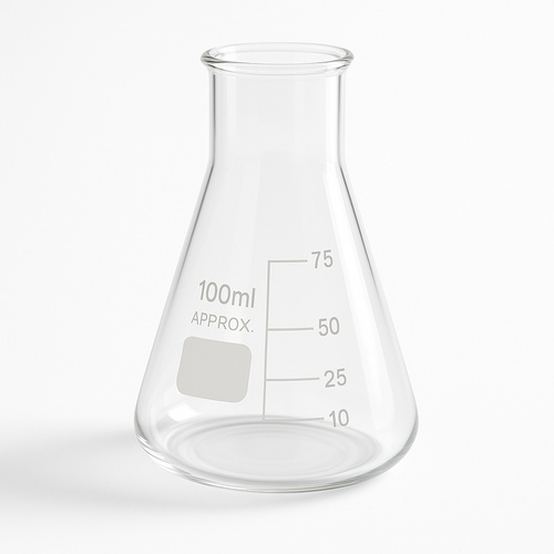 Glass Conical Flask 100ml Lab