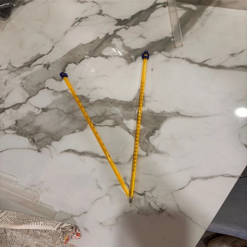 Glass Mercury Thermometer 110°