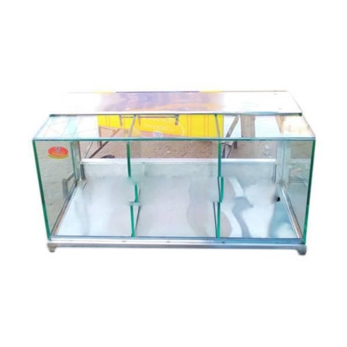 Glass Snacks Counter Unit