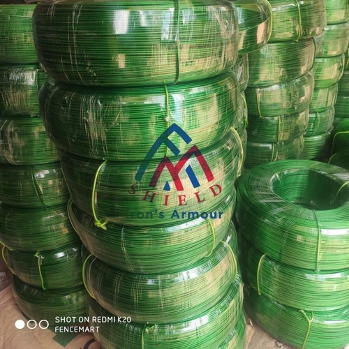 Green Coated GI Wire